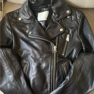Aritzia Wilfred Free Moto Jacket